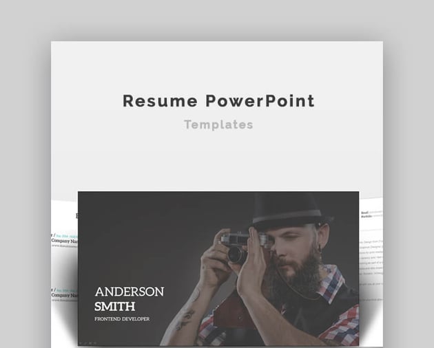 30 Best Creative PowerPoint PPT CV Resume Templates 2021 